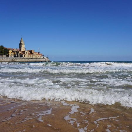 Apartamento Centrico Y Proximo A La Playa Daire Gijón Dış mekan fotoğraf
